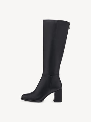Tamaris - 25515 Black Knee High Boot [Narrow Calf]