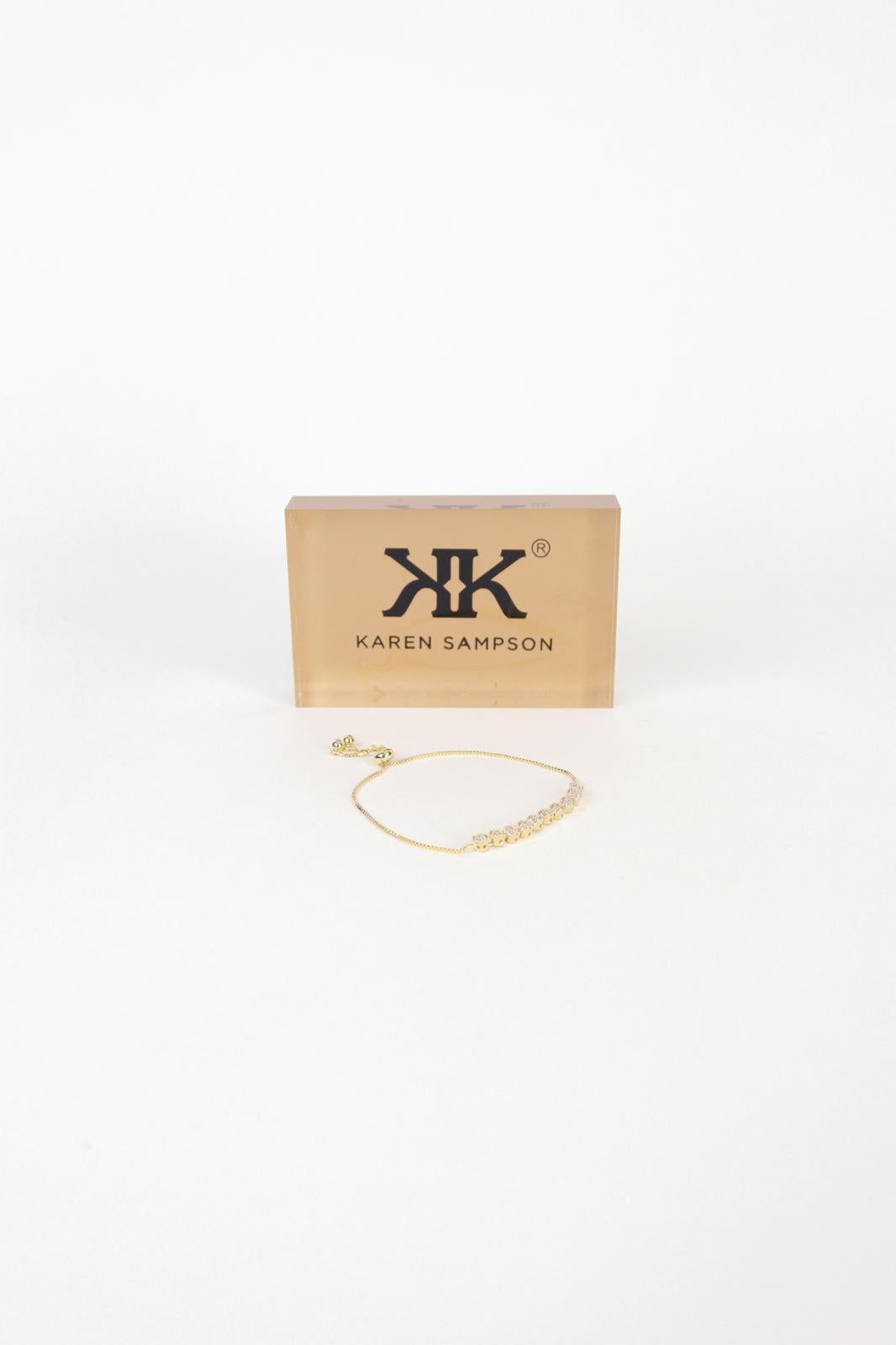 Karen Sampson - J12067 14k Gold Bracelet