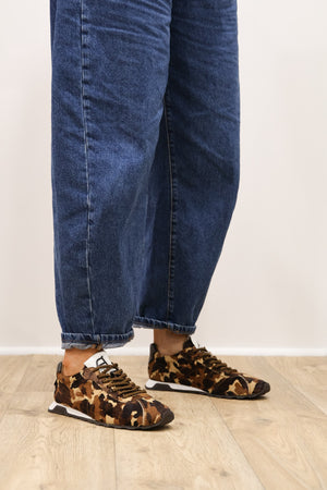 Ash - Kill Bill Brown Print Trainer