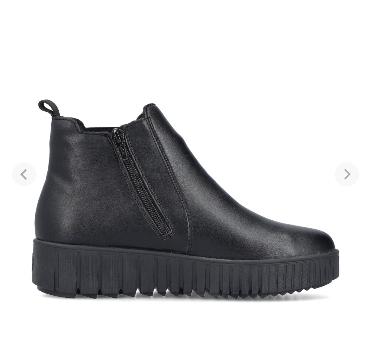 Rieker - Y6151 Black Wedge Boot