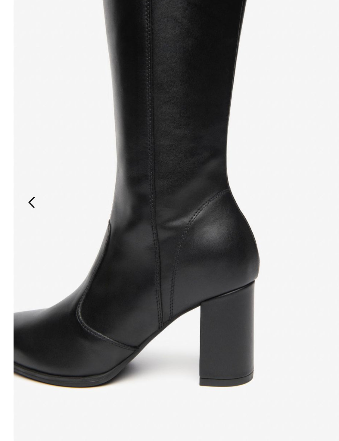 NeroGiardini - I514343D Black Leather Knee High