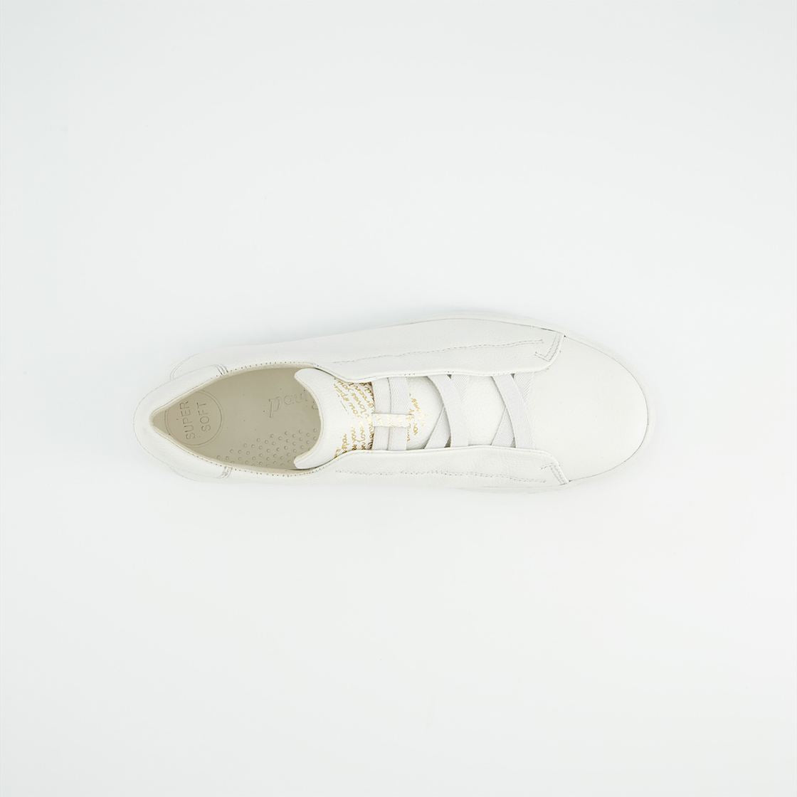 Paul Green - 5529 White Slip On Trainer