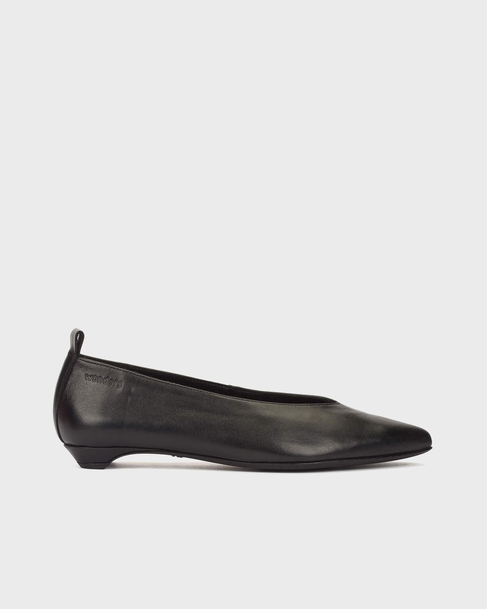 Wonders - A-5504 Black Hidden Wedge Pump