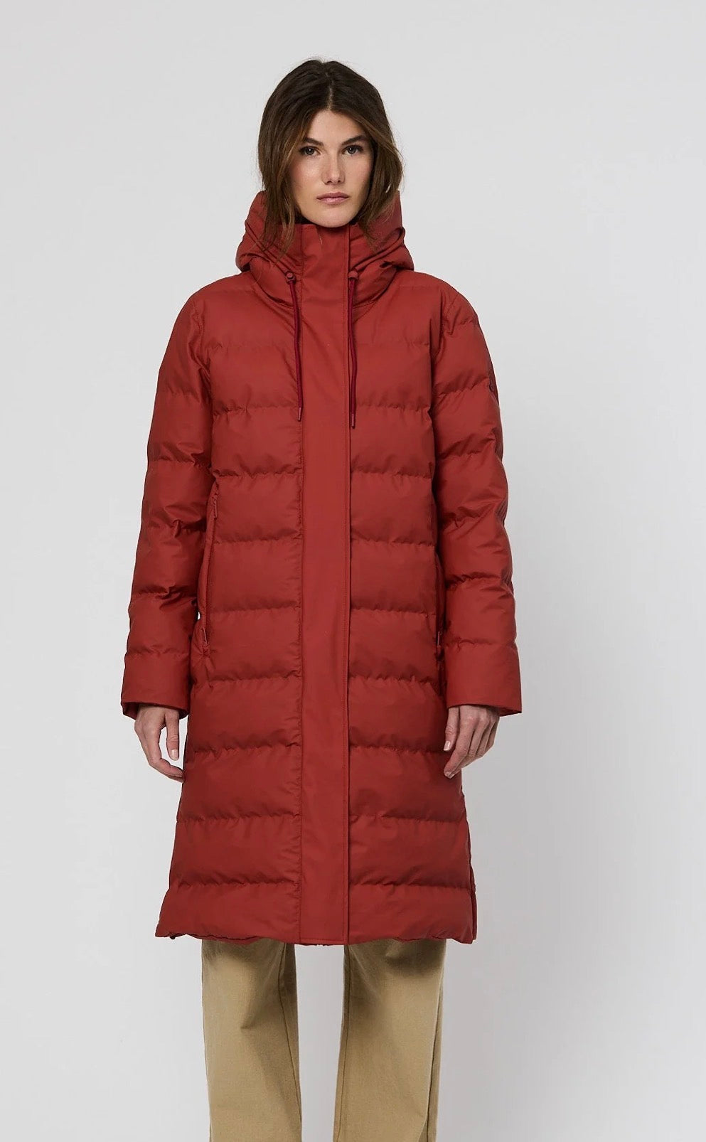 Tanta - T3318 Red Waterproof Coat