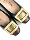 Hispanitas - CH1233141 Pewter Gold Buckle Loafer