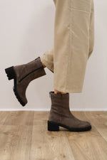Remonte - D0A82-45 Grey Suede Boot