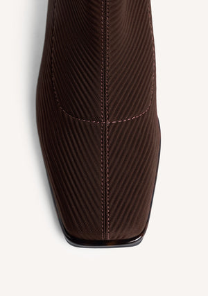 Gioseppo - 80115 Brown Sock Ankle Boot