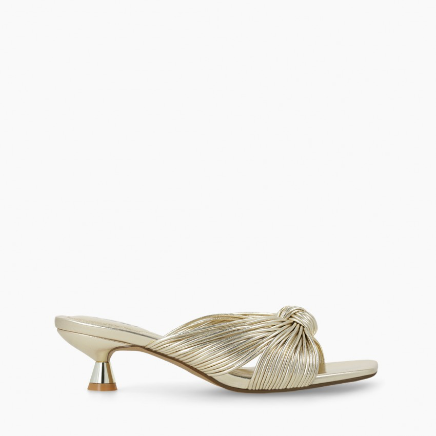 Lodi - A-denia Gold Knot Sandal