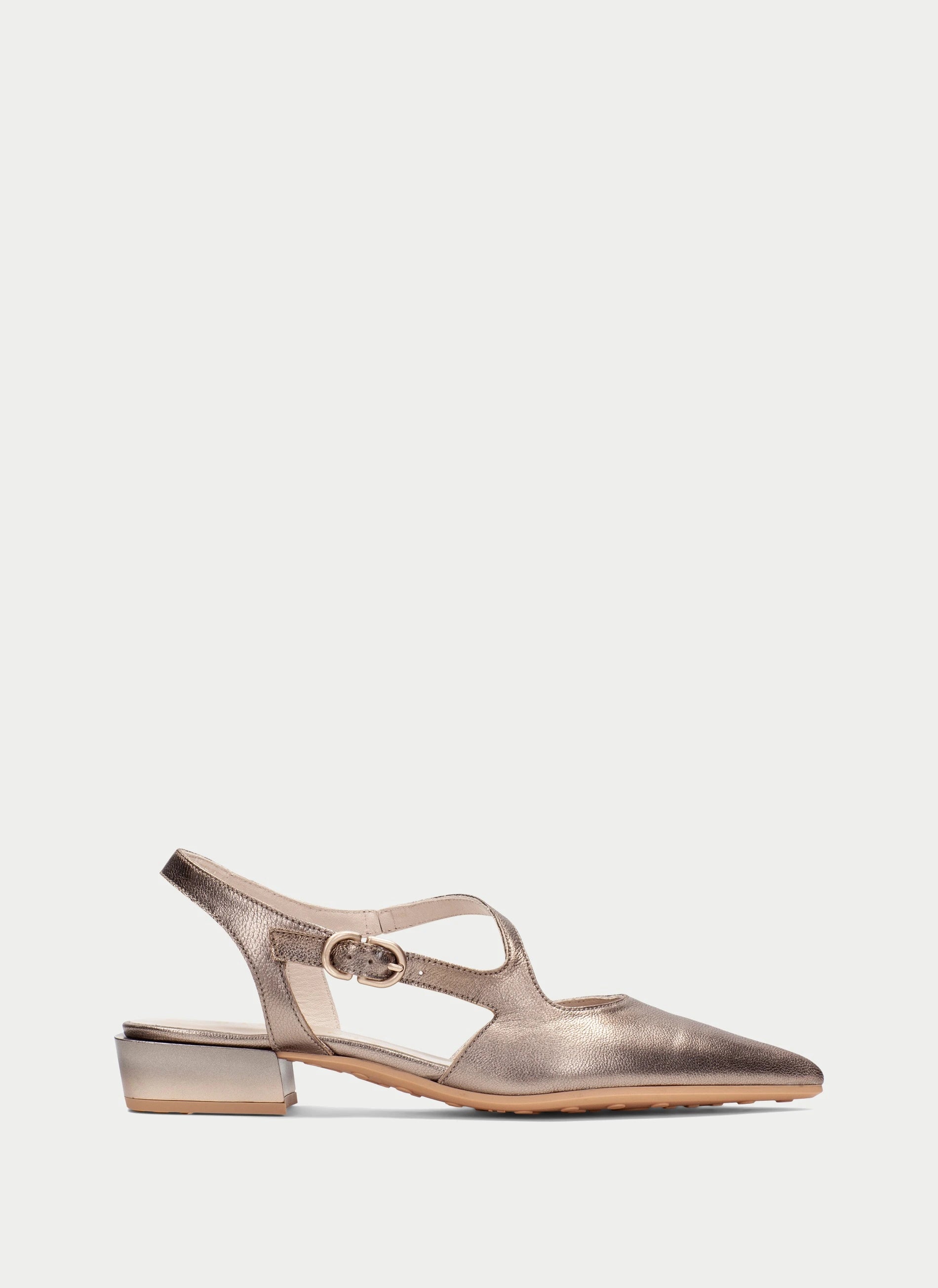 Hispanitas - HV264773 Gold Mary Jane Slingback