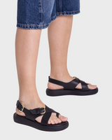 Wonders - AB-1332 Black Sandal