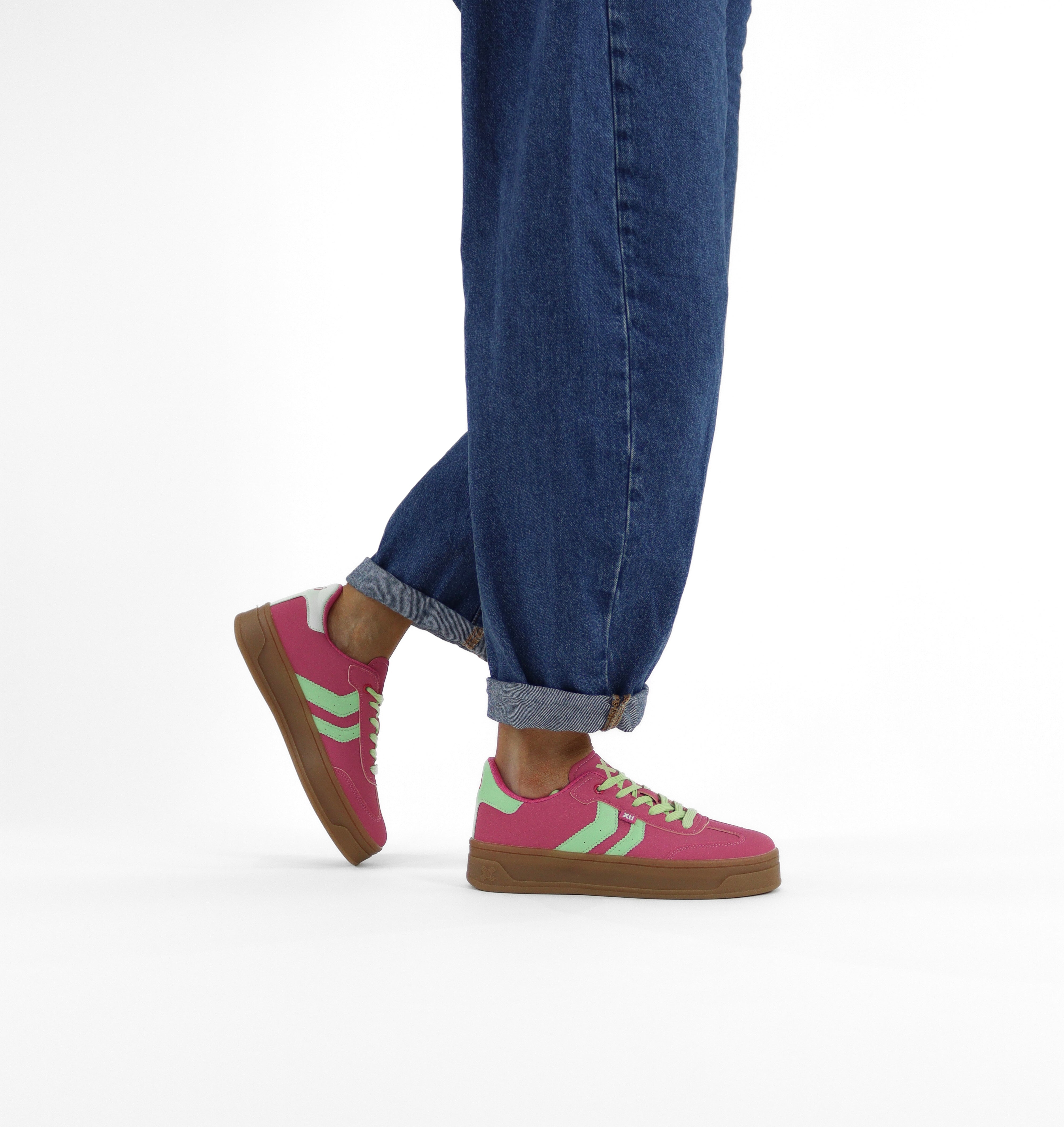 XTI - 145016 Pink & Neon Platform Trainer