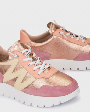 Wonders - A-24101 Blush Pink Slip On Trainer