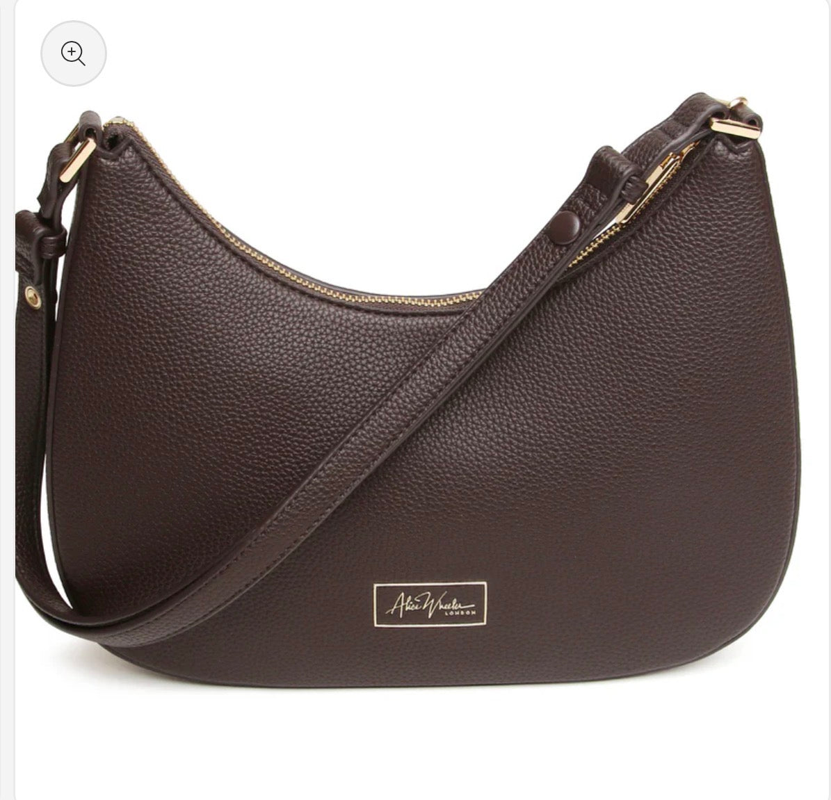 Alice Wheeler - Brown Shoulder Bag