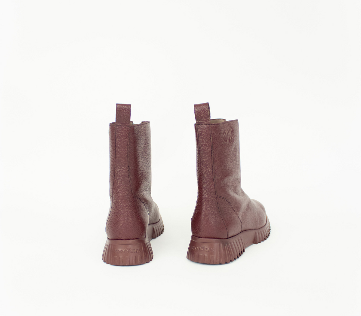 Wonders - A-4403 Burgundy Zip Boat