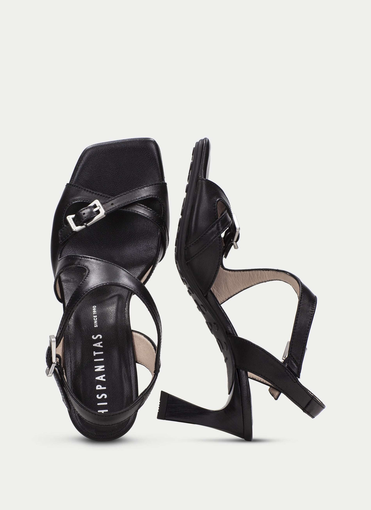 Hispanitas - 264814 Black Buckle Sandal