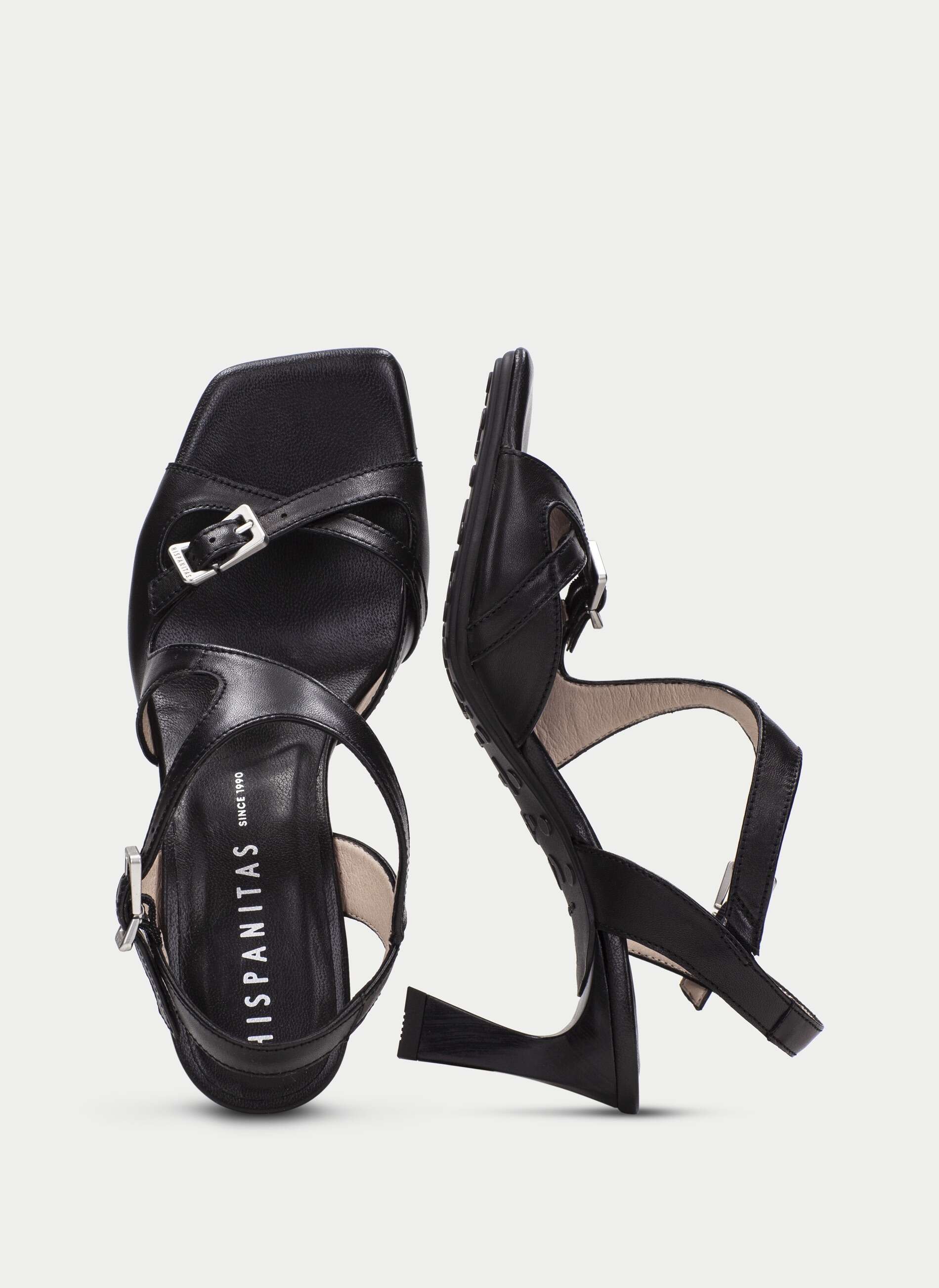 Hispanitas - HV264814 Black Buckle Sandal
