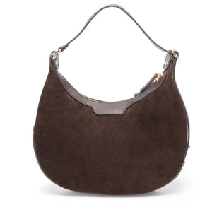 Elie Beaumont - Crescent Brown Shoulder Bag