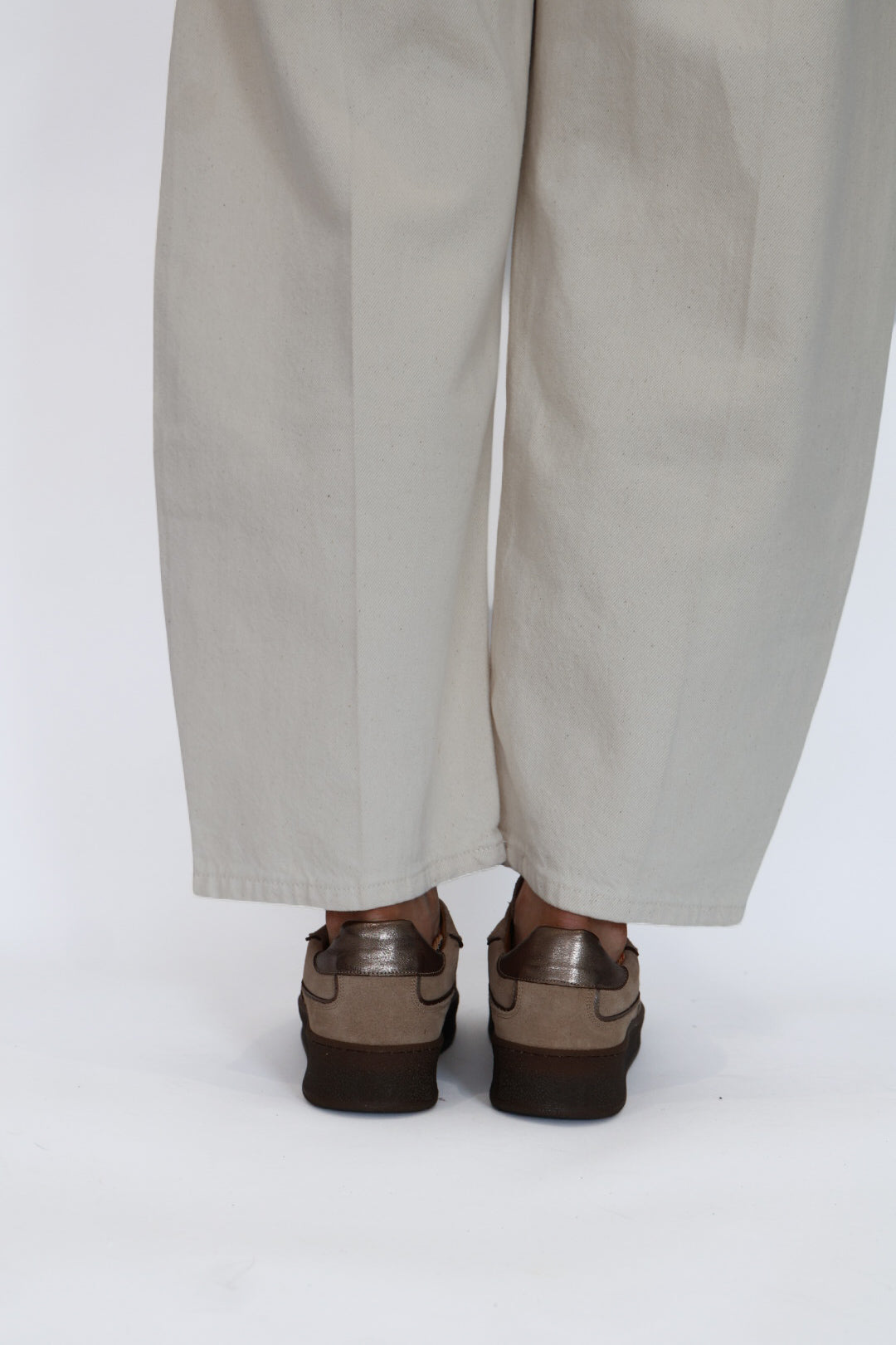 Méliné - 14SBT Taupe & Bronze Flatform