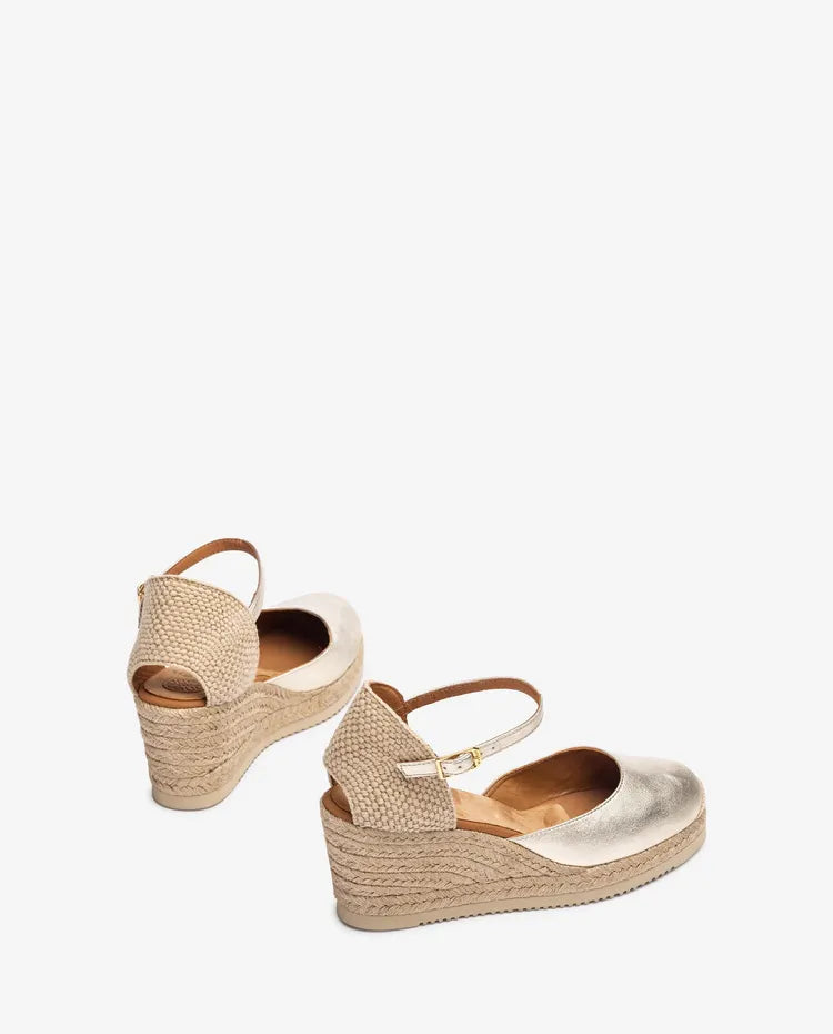 Unisa - Caceres Gold Espadrille