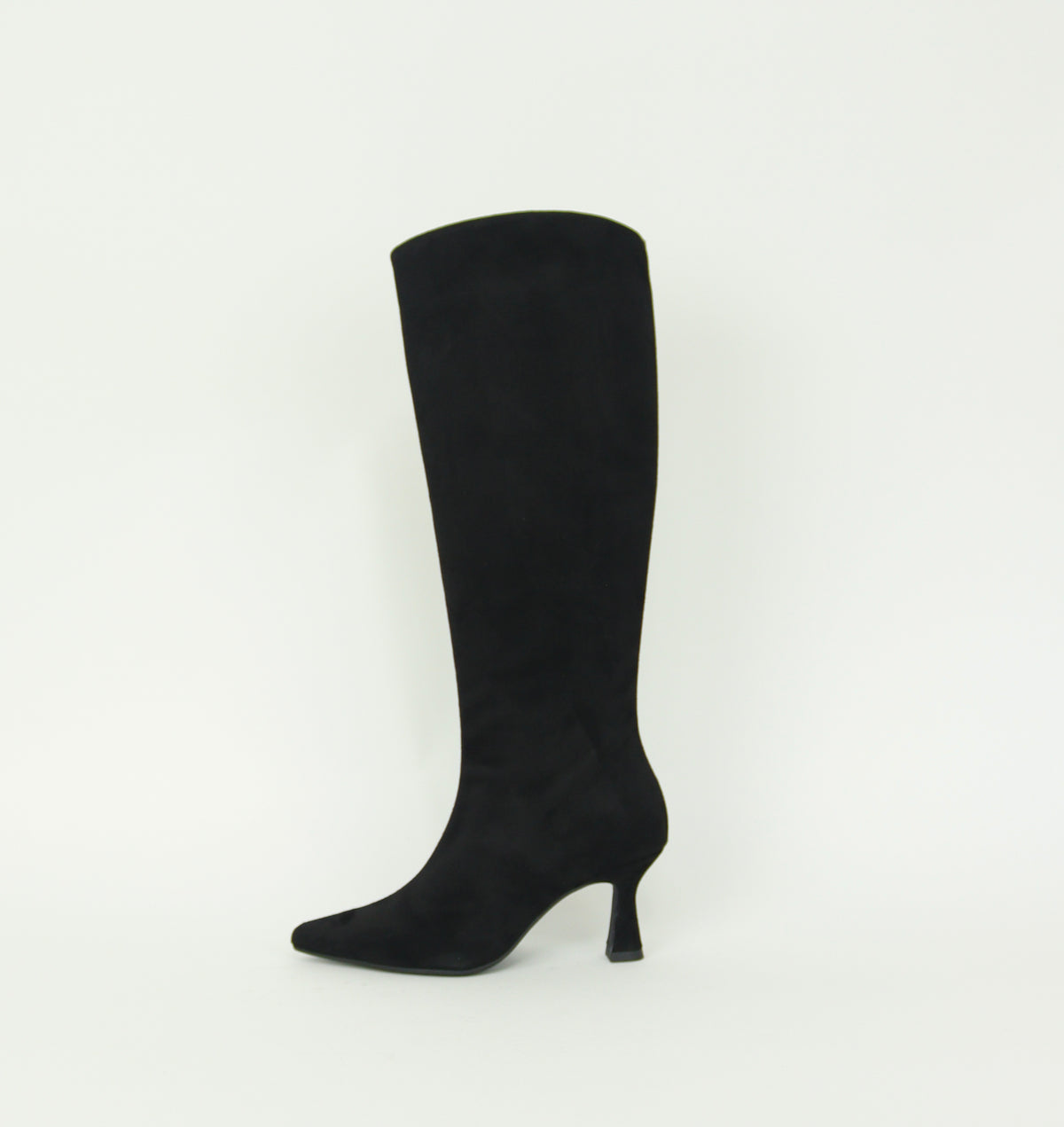 Lodi - Ginebro Black Suede Knee High