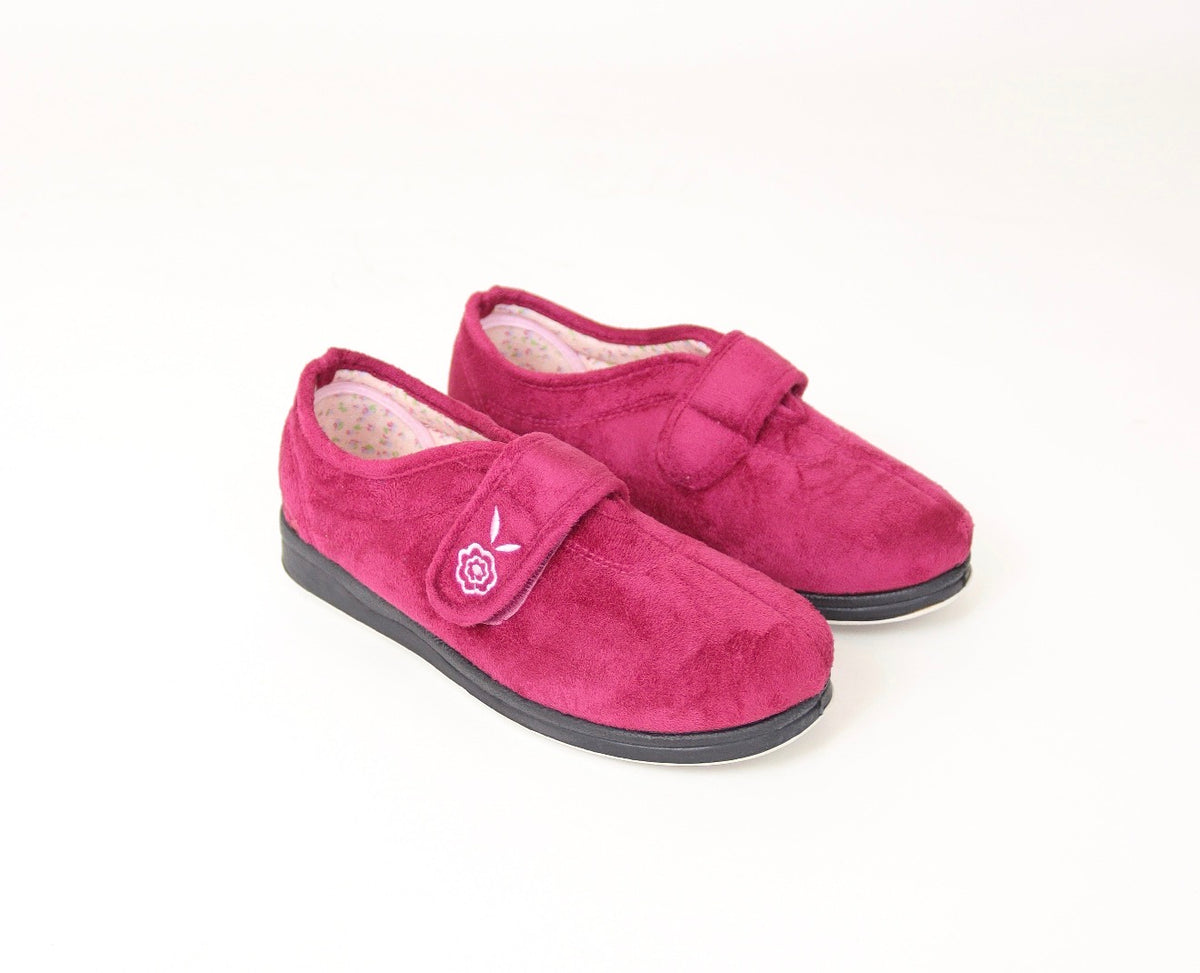 Padders - Camilla Rasberry Slipper