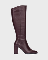 Wonders - M-5443 Burgundy Knee High Boot