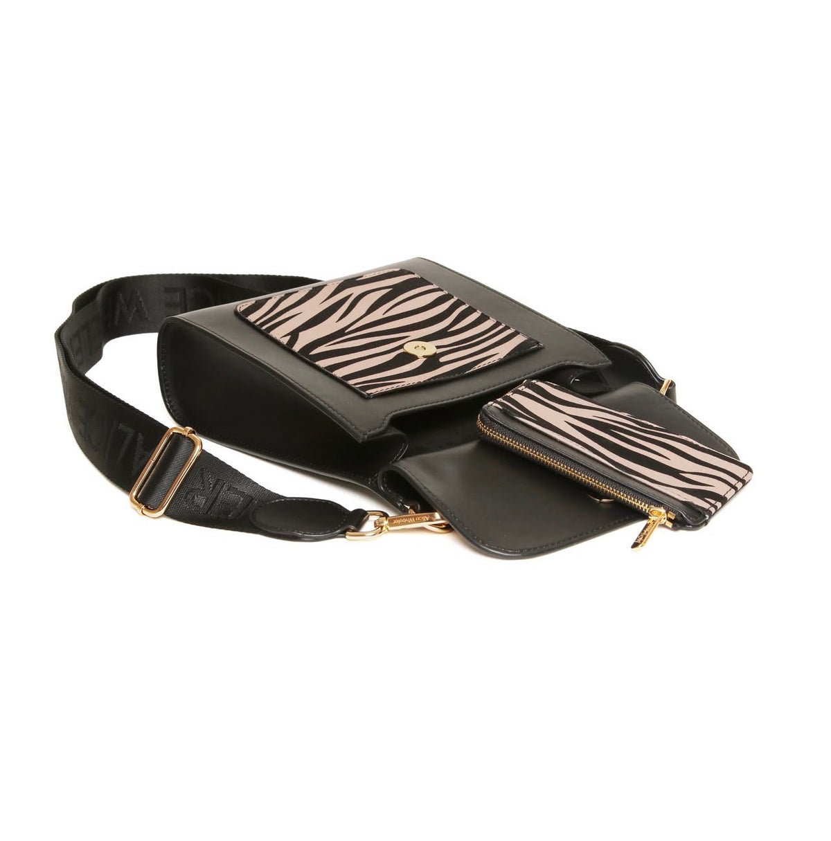 Alice Wheeler - Black Zebra Crossbody