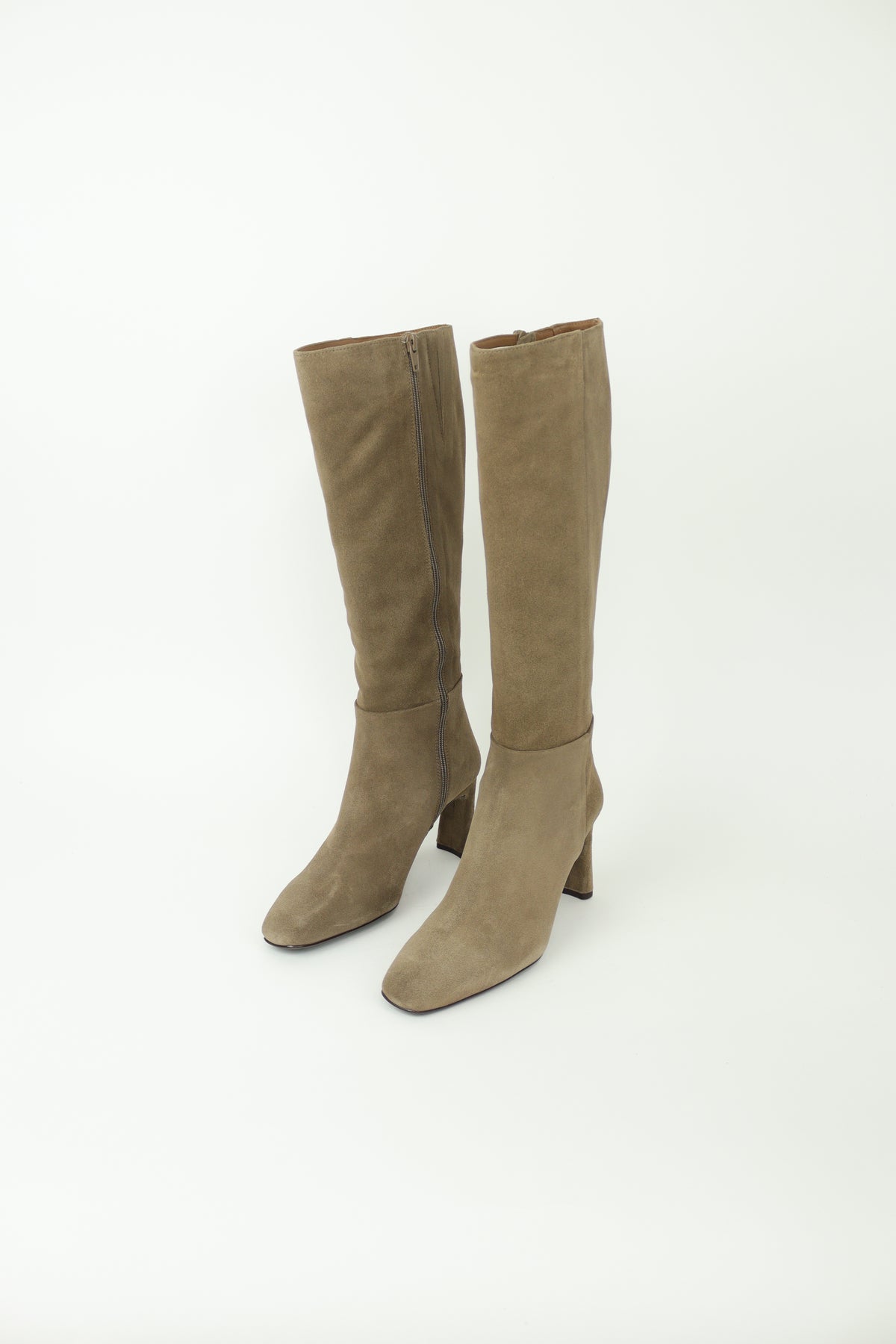 Unisa - Wolcot Taupe Suede Knee High