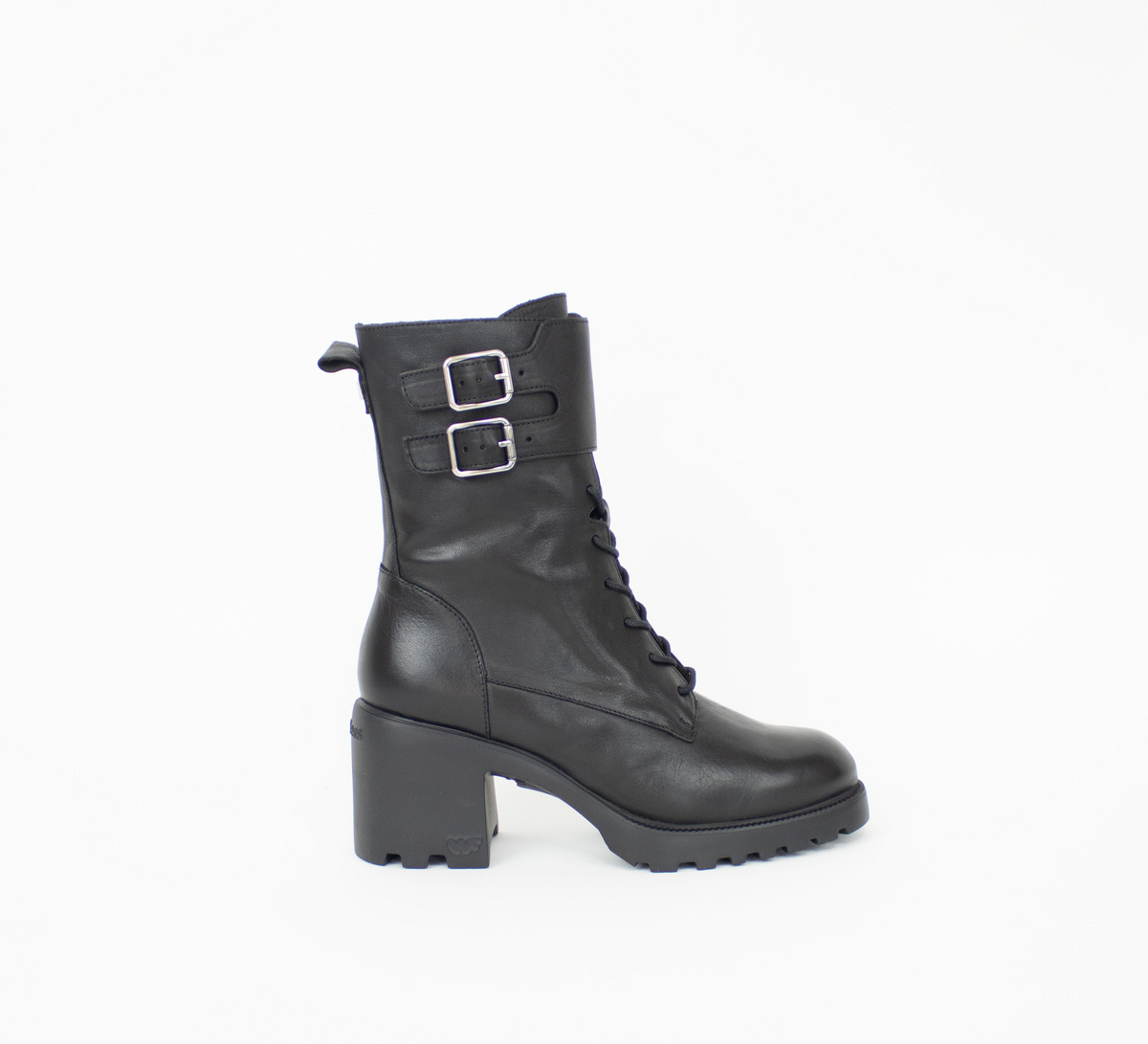 Wonders - G-7204 Black Biker Boot