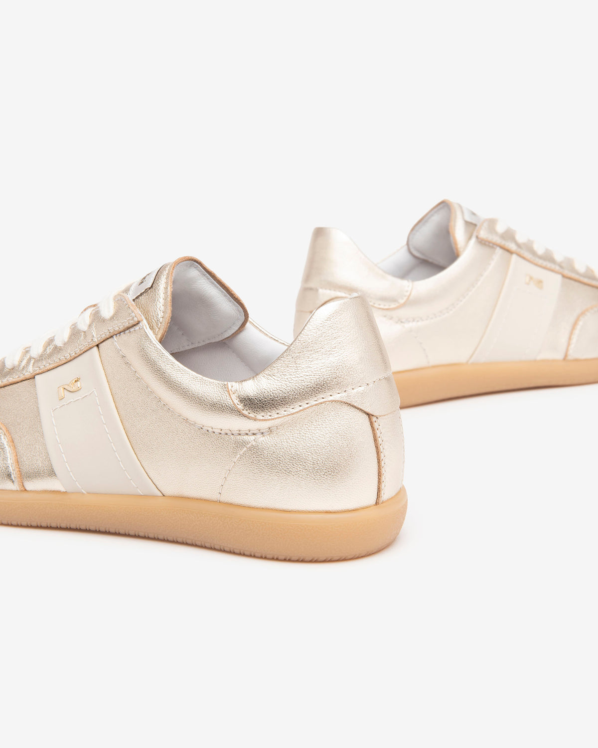 NeroGiardini - E512850D Gold Retro Trainer