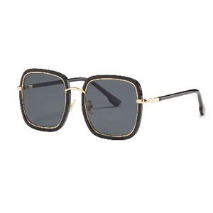 Elie Beaumont - EBS7016 Black and Gold Sunglasses