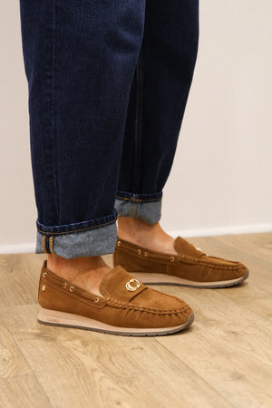 Carmela - 164236 Tan Loafer