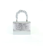 Rachels - Silver Clutch Bag