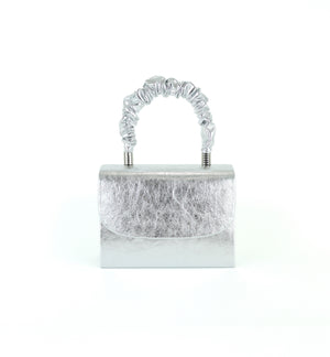 Rachels - Silver Clutch Bag