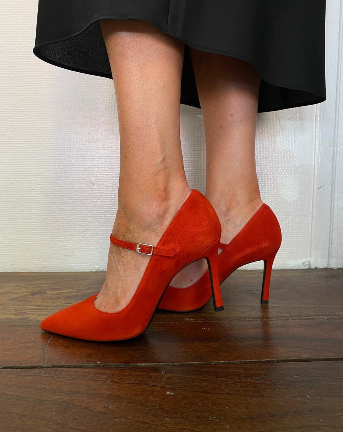 Unisa - Tuchel Red Suede Shoe