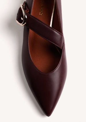 Gioseppo - 80167 Burgundy Mary Jane