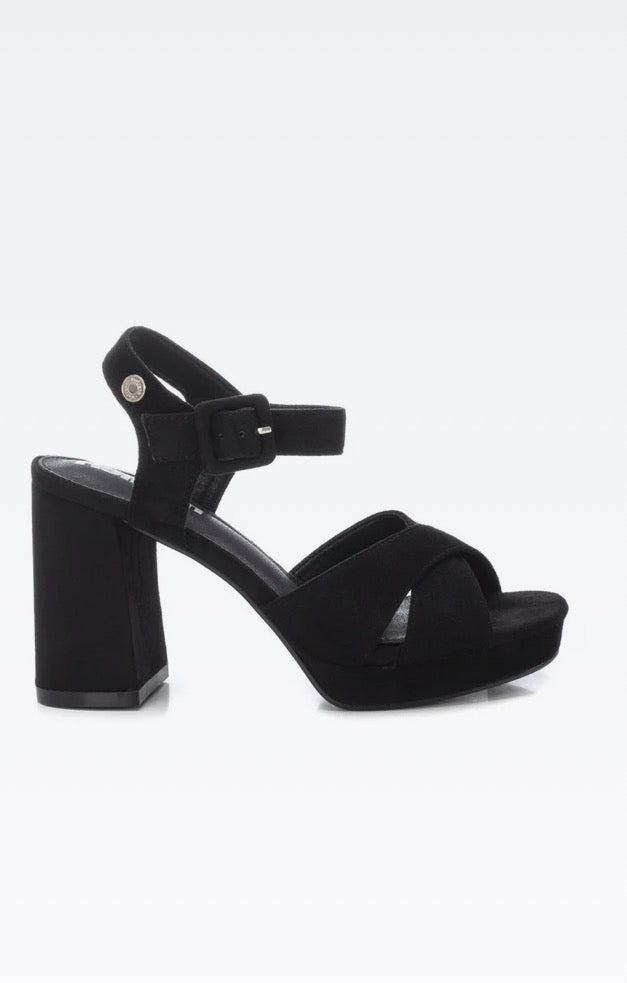 Refresh - 175254 Black Platform Sandal