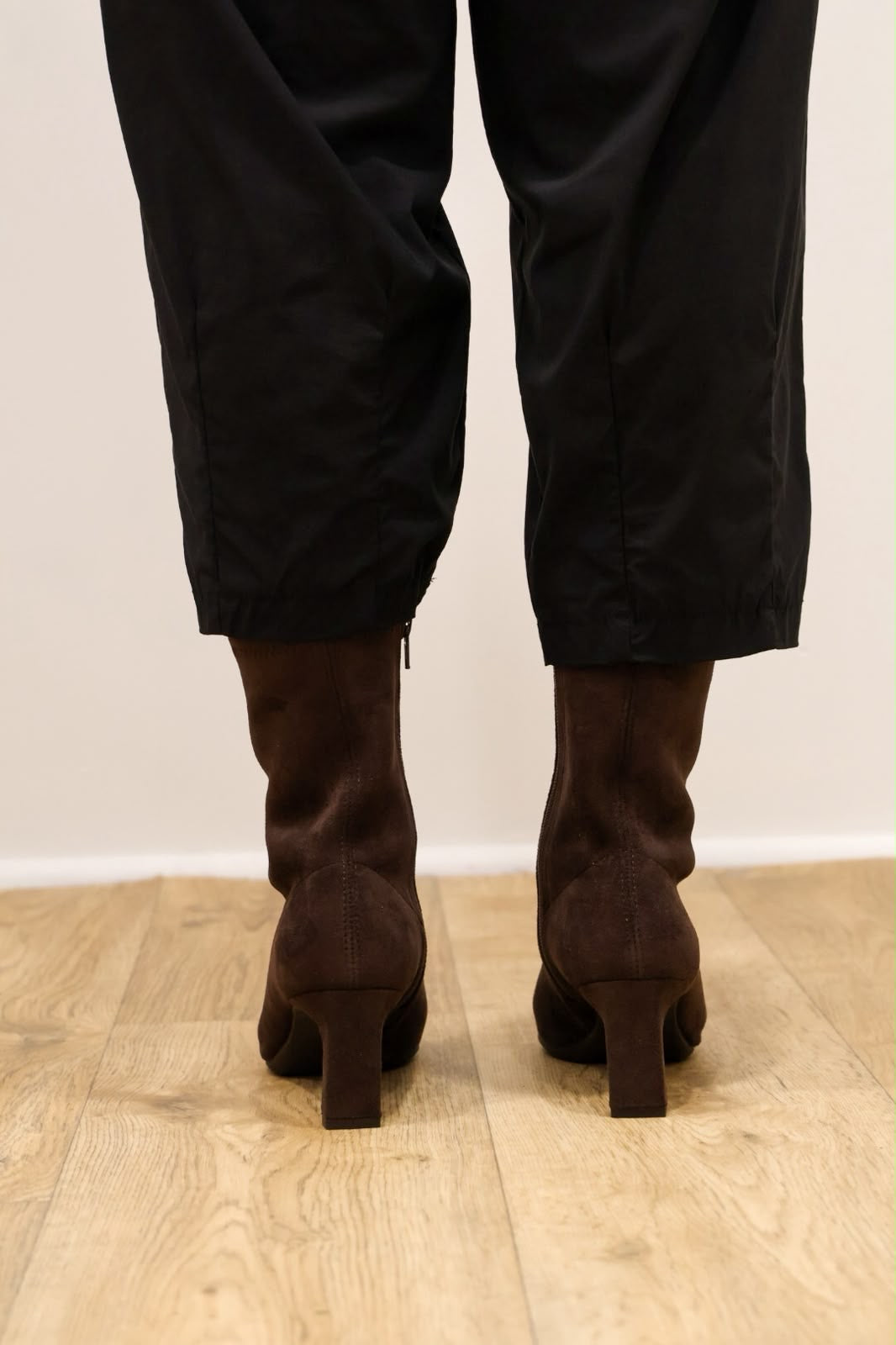 Wonders - M-6302 Brown Sock Boot