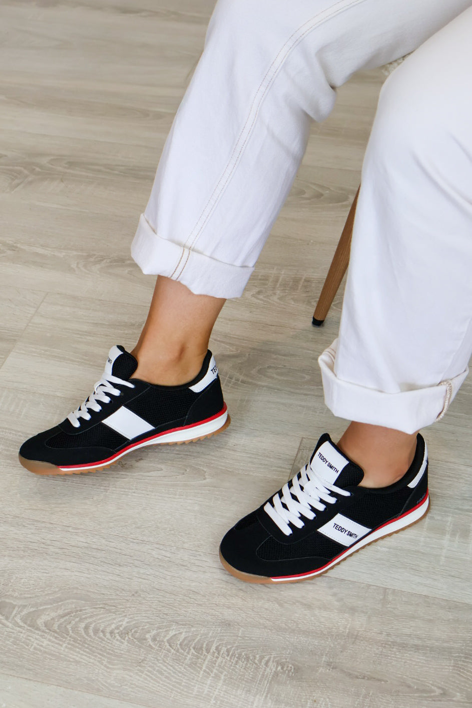 Teddy Smith - 120549 Black Trainer