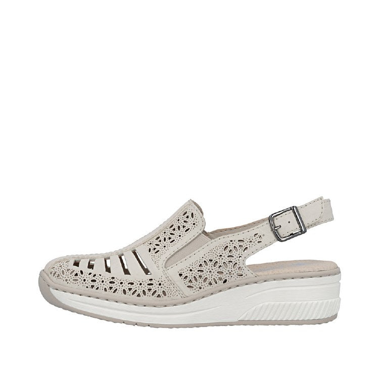 Rieker - 48763 Beige Pref Slingback
