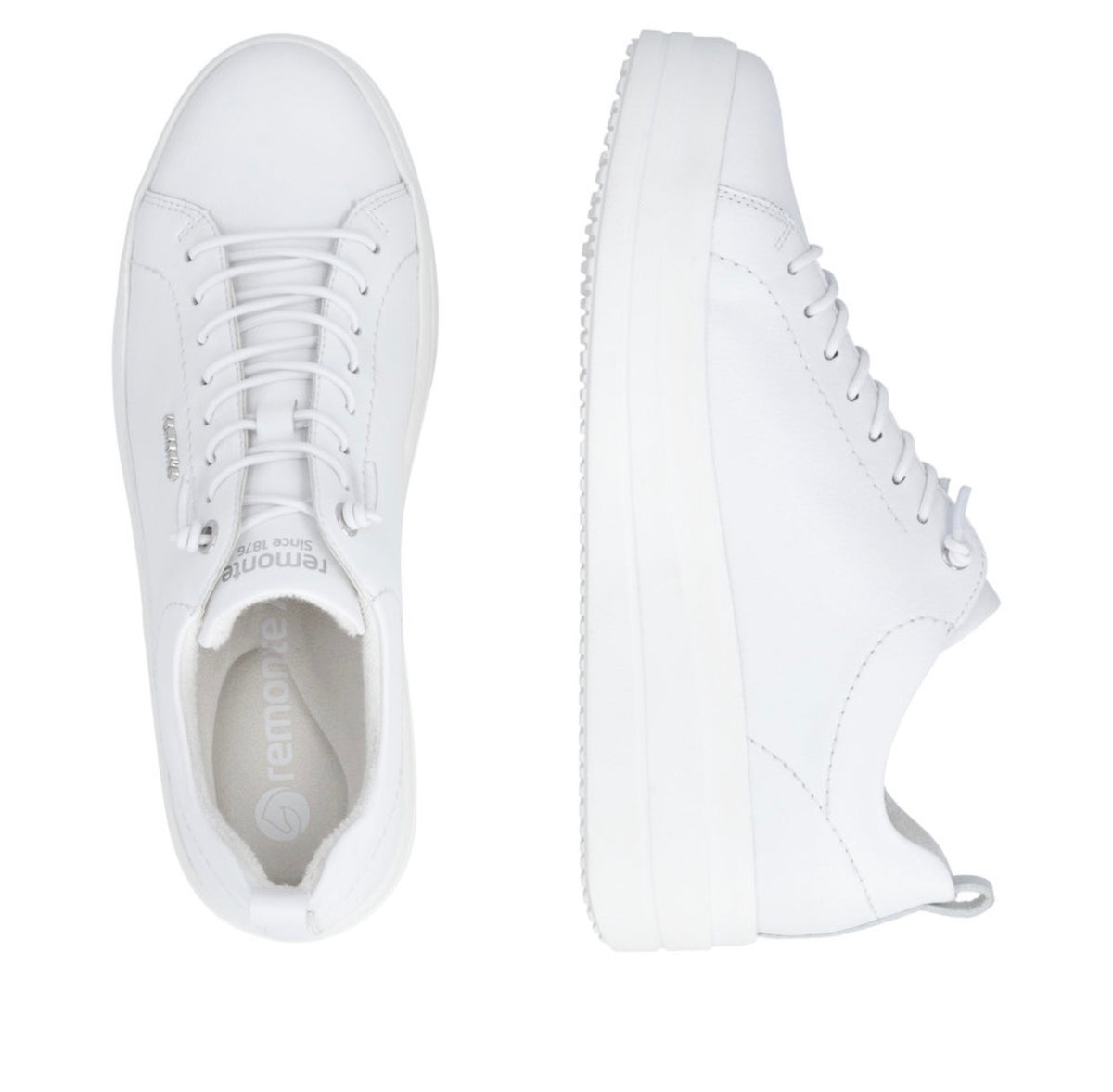 Remonte - D1C12-80 White Slip on Trainer