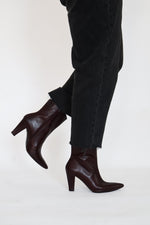 Lodi - Recis Burgundy Ankle Boot