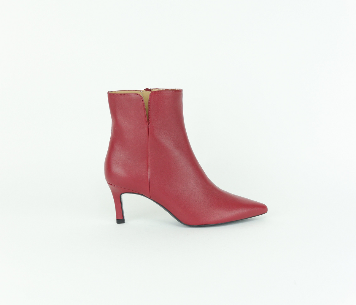 Unisa - Loroya Red Kitten Heel Boot