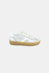 Meline - 5 SN Silver Flatform Trainer