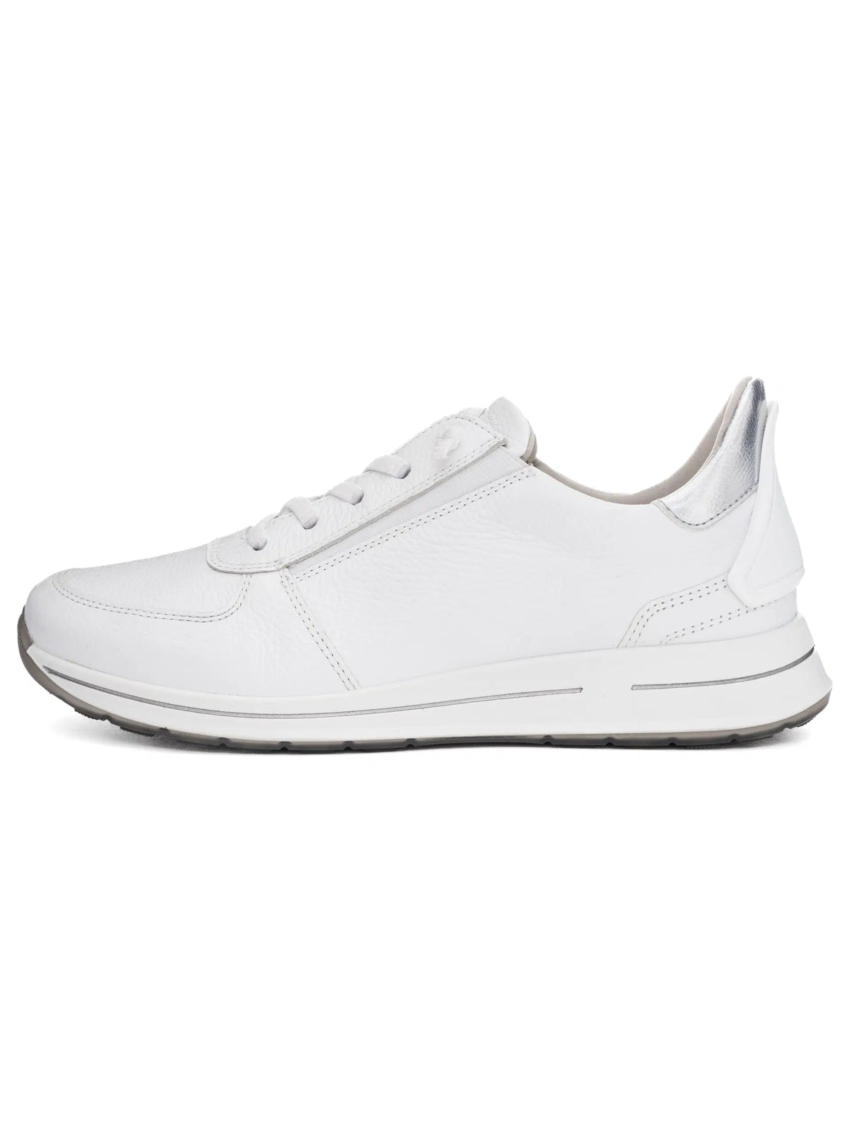 Ara - 24836 Osaka White Elastic Trainer