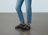 Another Trend - [BLUE] A0348527 Blue Velvet & Suede Trainer