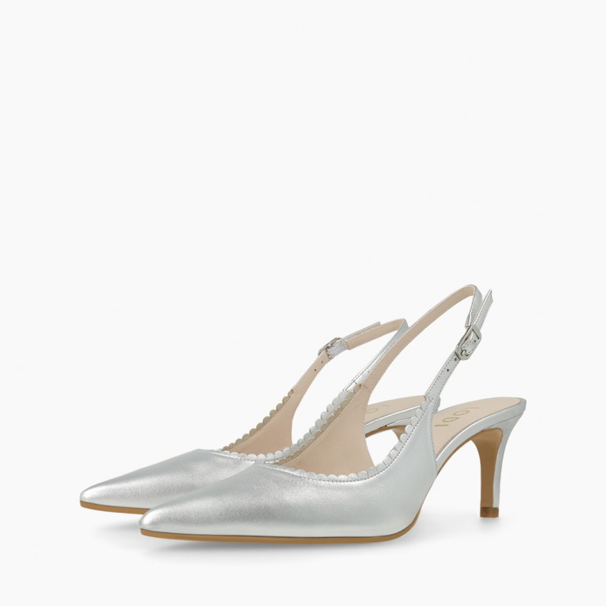Lodi - Noan Silver Slingback