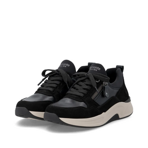 Remonte - D3V01 Black Zip Trainer
