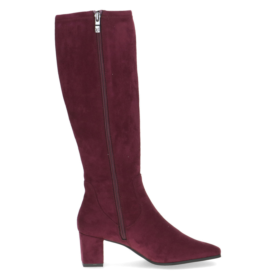 Caprice - 25547 Burgundy Stretch Knee High Boot