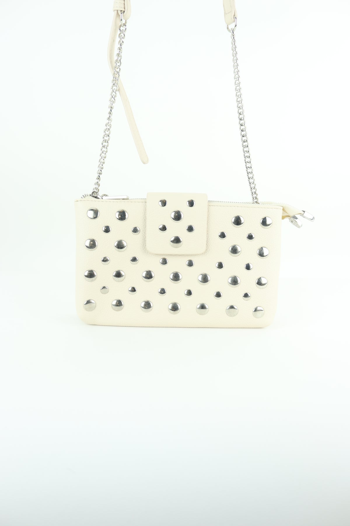Xti - 184569 Cream Stud Bag